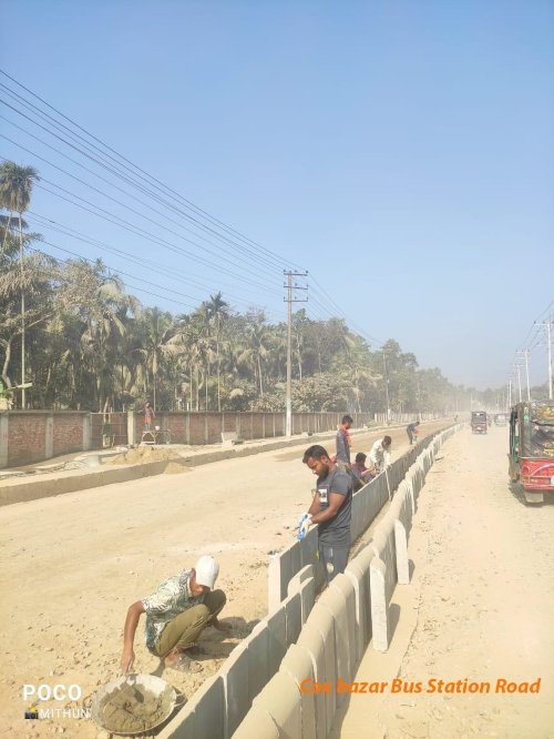 Curbstone work Chittagong