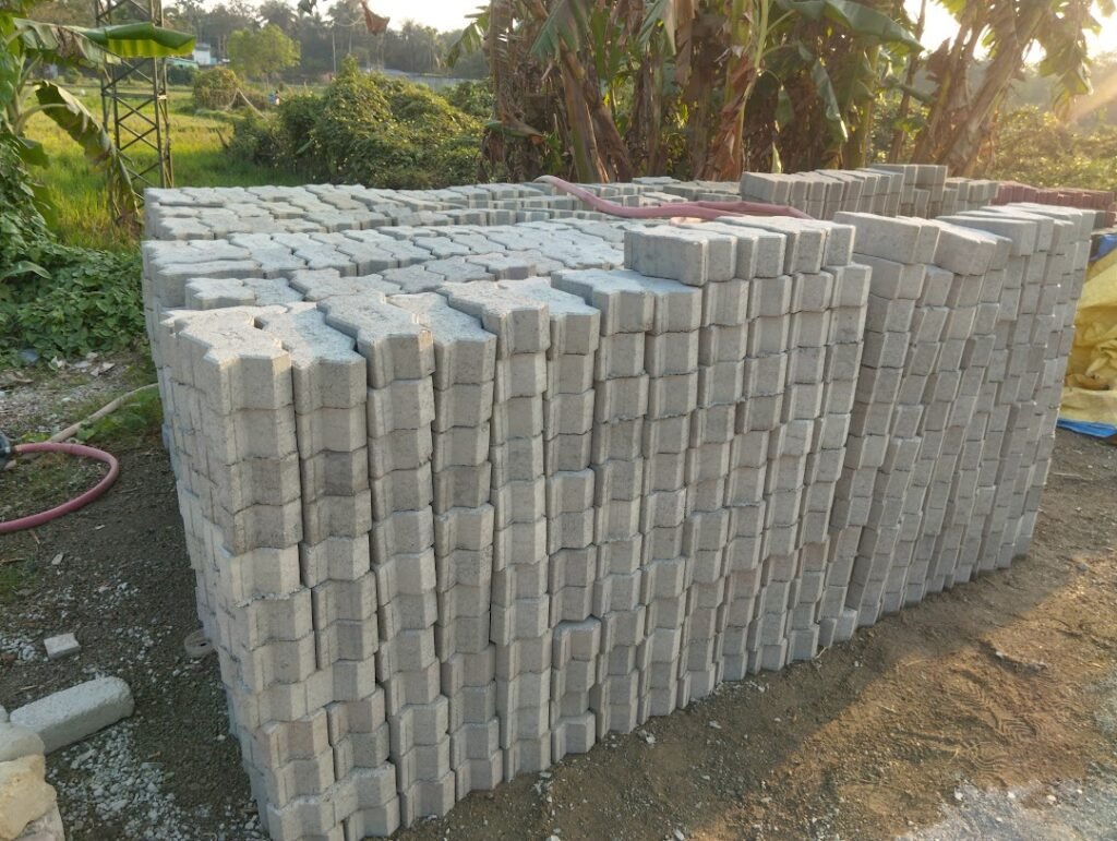 Interlocking Paver block Stock